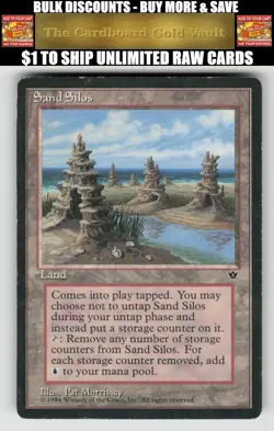 Magic_the_gathering Fallen Empires # Sand Silos - Image 1