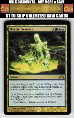 Magic_the_gathering Gatecrash #180 Mystic Genesis - Image 1