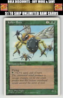 Magic_the_gathering Fourth Edition # Killer Bees - Image 1