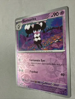 Pokemon TCG * SV White Flare * 042/086 Gothorita C * REVERSE HOLO * FRESH PK - Image 2