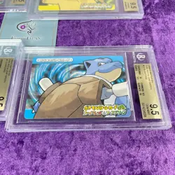 Lot 4 BGS 9.5 2004 Set of Charizard Pikachu etc Pokemon Battle E Series Firered - Image 4