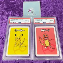 Lot 6 PSA 10 2019 Pokemon Babanuki Playing Card Set Old Maid Japanese Pikachu - Image 2