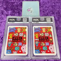 Lot 6 PSA 10 2019 Pokemon Babanuki Playing Card Set Old Maid Japanese Pikachu - Image 5