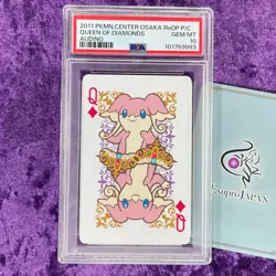 Lot 3 PSA 10 2011 Pokemon Center Osaka Limited Playing Card J Q K Set Japanese - Image 4
