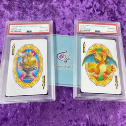 PSA 10 2015 Charizard Magikarp Pokemon Center Nagoya Playing Cards Japan Joker - Image 1