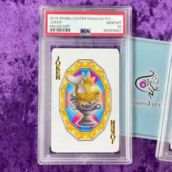 PSA 10 2015 Charizard Magikarp Pokemon Center Nagoya Playing Cards Japan Joker - Image 4