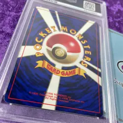 PSA 8 1996 Mewtwo Holo #150 Pokemon Card Japanese Basic No Rarity Symbol Vintage - Image 4