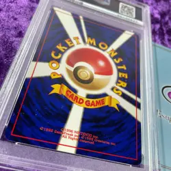 SWIRL PSA 10 1997 Lapras Pokemon Card Japanese Fossil Holo #131 Vintage GEM MINT - Image 5