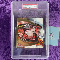 PSA 10 Pokemon Shikishi Art 3 Board Groudon Japanese Bandai Houou Made in Japan - Image 1