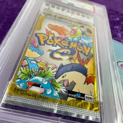 PSA 8 2001 Pokemon Japanese Expedition Foil Booster Pack 1st Edition NM Sealed - Image 3