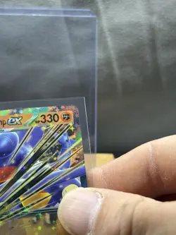 Pokemon TCG Cynthia's Garchomp ex DRI 104/182 Full Art Holo EX Double Rare - Image 3