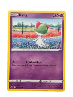 New: 2021 Pokemon TCG Ralts 059 Sword & Shield Chilling Reign Regular Common - Image 1