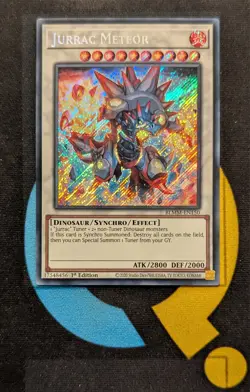BLMM-EN150 Jurrac Meteor Secret Rare 1st Edition YuGiOh - Image 1