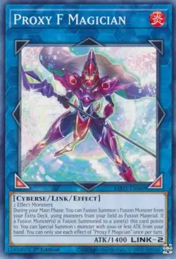 Proxy F Magician - MP21-EN069 - Common - 1st Edition - Lightly Played - Image 1