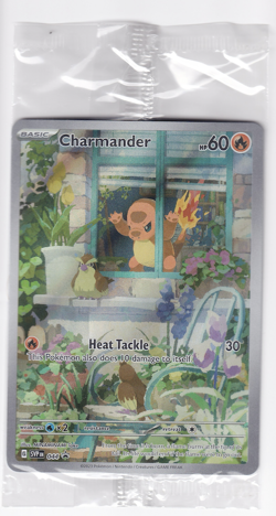 Sealed Charmander - Holo Promo SV: Scarlet & Violet Promo Cards 044 NM - Image 1
