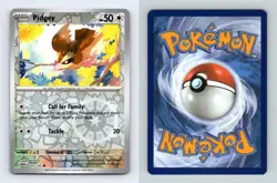 Pidgey #16/165 Scarlet & Violet 151 Pokemon 2023 Reverse Holo Common TCG Card - Image 1