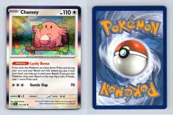 Chansey #113/165 Scarlet & Violet 151 Pokemon 2023 Rare Holo TCG Card - Image 1