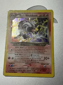Dark Houndoom 7/105 Neo Destiny Holo Rare Pokemon TCG Card - HP - Image 2