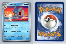 Wartortle #8 Scarlet & Violet 151 Pokemon 2023 Uncommon TCG Card - Image 1