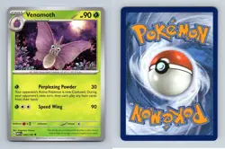 Venomoth #49 Scarlet & Violet 151 Pokemon 2023 Uncommon TCG Card - Image 1