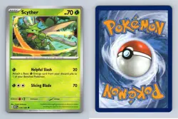 Scyther #123 Scarlet & Violet 151 Pokemon 2023 Uncommon TCG Card - Image 1