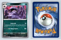 Muk #89 Scarlet & Violet 151 Pokemon 2023 Uncommon TCG Card - Image 1