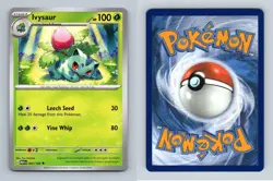Ivysaur #2 Scarlet & Violet 151 Pokemon 2023 Uncommon TCG Card - Image 1