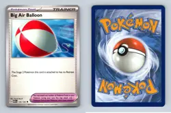 Big Air Balloon #155 Scarlet & Violet 151 Pokemon 2023 Uncommon TCG Card - Image 1