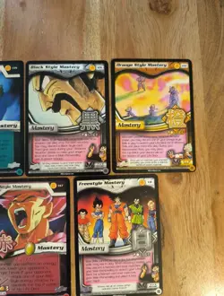 DBZ Cards Lot of 5 BUU SAGA LIMITED Non Foil Rare Dragon Ball Z Style Mastery - Image 5