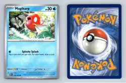 Magikarp #129 Scarlet & Violet 151 Pokemon 2023 Common TCG Card - Image 1
