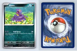 Ekans #23 Scarlet & Violet 151 Pokemon 2023 Common TCG Card - Image 1