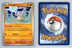 Cubone #104 Scarlet & Violet 151 Pokemon 2023 Common TCG Card - Image 1