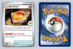 Antique Old Amber #154 Scarlet & Violet 151 Pokemon 2023 Common TCG Card - Image 1