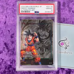 PSA 10 2024 Goku E1-05 Alternate Art Dragon Ball Super Card Game Energy Marker - Image 2