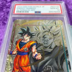 PSA 10 2024 Goku E1-01 Alternate Art Dragon Ball Super Card Game Energy Marker - Image 1