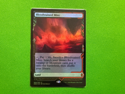 1x NM Foil Bloodstained Mire Zendikar Rising Expedition MTG Magic the Gathering - Image 1