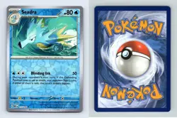 Seadra #117/165 Scarlet & Violet 151 Pokemon 2023 Reverse Holo Uncommon TCG Card - Image 1