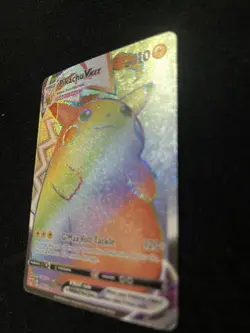 Pokemon TCG Vivid Voltage Pikachu VMAX Rainbow Rare #188/185 Secret Rare NM - Image 4
