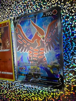 2020 Pokemon TCG Vivid Voltage Ultra Rae Full Art 168/185 Talonflame V - Image 3