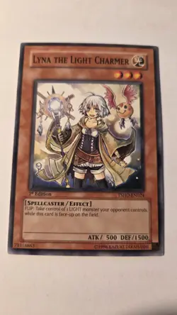 Lyna the Light Charmer TSHD-EN024 Common 1st Edition LP Yugioh - Image 1
