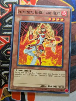 Elemental HERO Lady Heat LCGX-EN038 Common Unl. Edition Yu-Gi-Oh VLP - Image 1