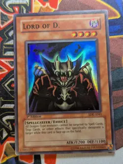 Yugioh - Lord of D. - SDK-A041 - Super Rare - LP/MP - Image 1