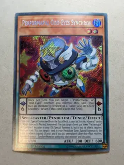 Performapal Odd-Eyes Synchron - BLLR-EN004 - Secret Rare - 1st Edition - Yugioh - Image 1