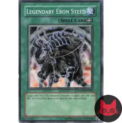 Yugioh Legendary Ebon Steed STON-EN040 Common 1st Edition NM - Image 1