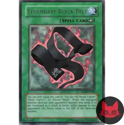 Yugioh Legendary Black Belt TLM-EN045 Rare NM - Image 1