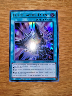 Yugioh Triple Tactics Talent BLMM-EN170 Ultra Rare English 1st Edition - Image 1