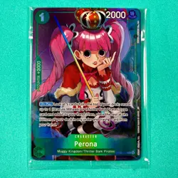 Perona (Illustration Box Vol.4) R One Piece Promotion Cards OP09-034 Sealed - Image 1
