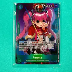 Perona (Illustration Box Vol.4) R One Piece Promotion Cards OP09-034 Sealed - Image 1