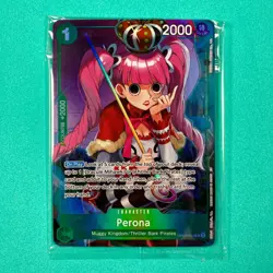 Perona (Illustration Box Vol.4) R One Piece Promotion Cards OP09-034 Sealed - Image 1