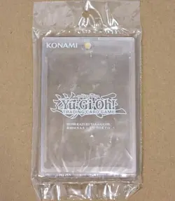 YuGiOh Official Magnetic Hard Case Konami Ultra Pro Clear Card Display Protector - Image 1